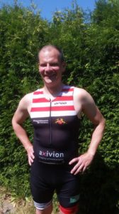 Robert beim Aasee-Triathlon in Bocholt