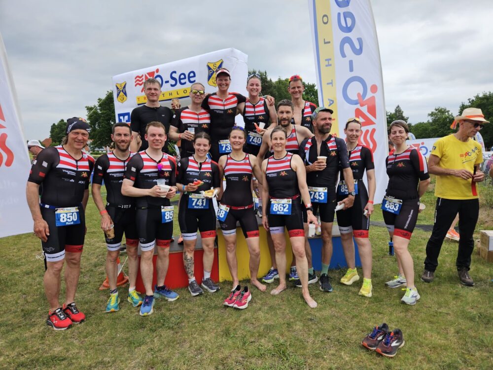 Triathlöwen Bremen beim O-See-Triathlon in Uelzen 2025